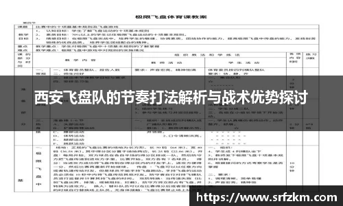 西安飞盘队的节奏打法解析与战术优势探讨